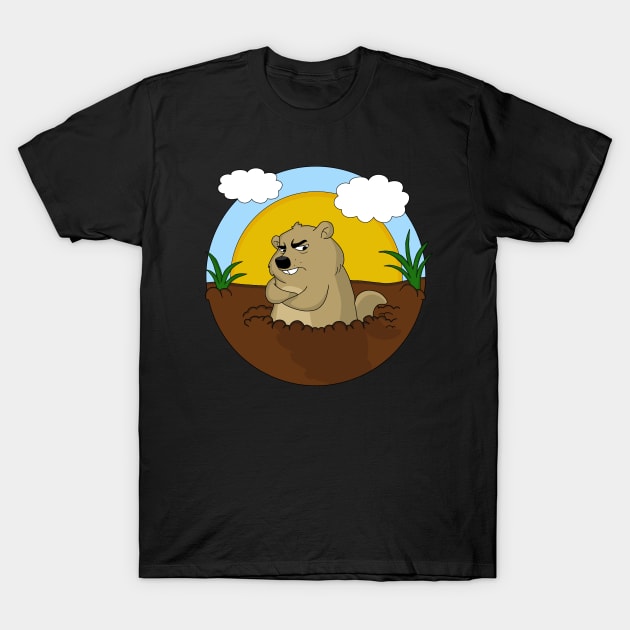 Groundhog day T-Shirt by valentinahramov